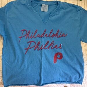 Philadelphia Phillies Blue Short Sleeve Tee